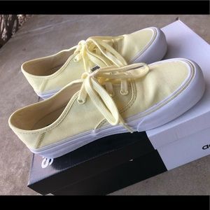 Yellow Slip-On Vans!!